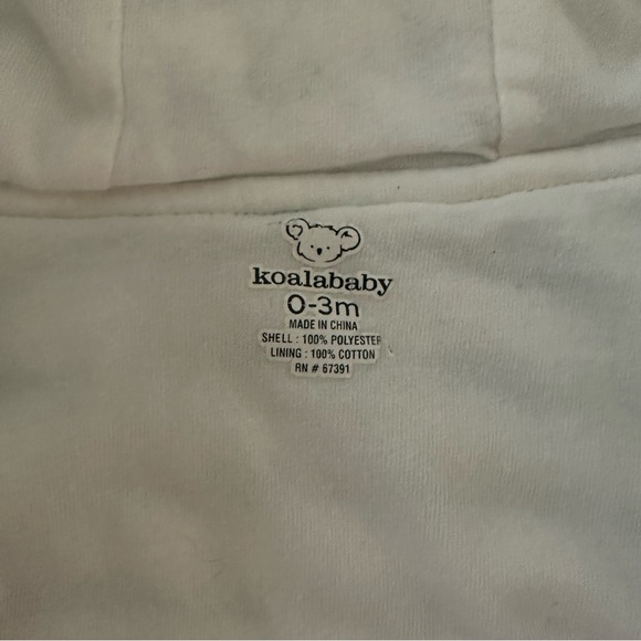 Koala Baby 0-3 Months Sherpa Hooded Jacket - Picture 4 of 6